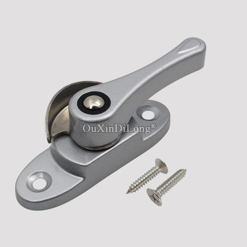 

Brand New 2PCS Security Sliding Door and Window Locks Handle Locking Latch Catch Lock Baby Children Safety Protect Lock