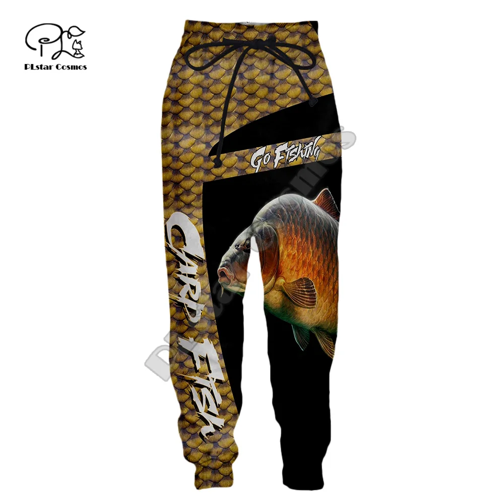 PLstar Cosmos Fishing Marlin Mahi Bass Tuna Fisher Camo Streetwear Sweatpants 3DPrint Men/Women Joggers Pants Funny Trousers A8