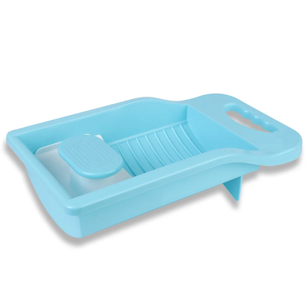 Accesorios de baño, herramienta de lavado, Mini tabla de lavado, tabla de lavado antideslizante, conveniente para ropa de bebé, ropa interior, calcetines