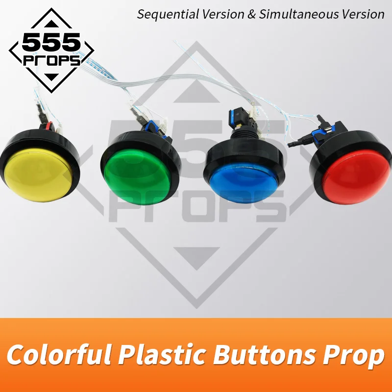 

escape room game adventurer prop colorful button prop press buttons in right order to escape secret room