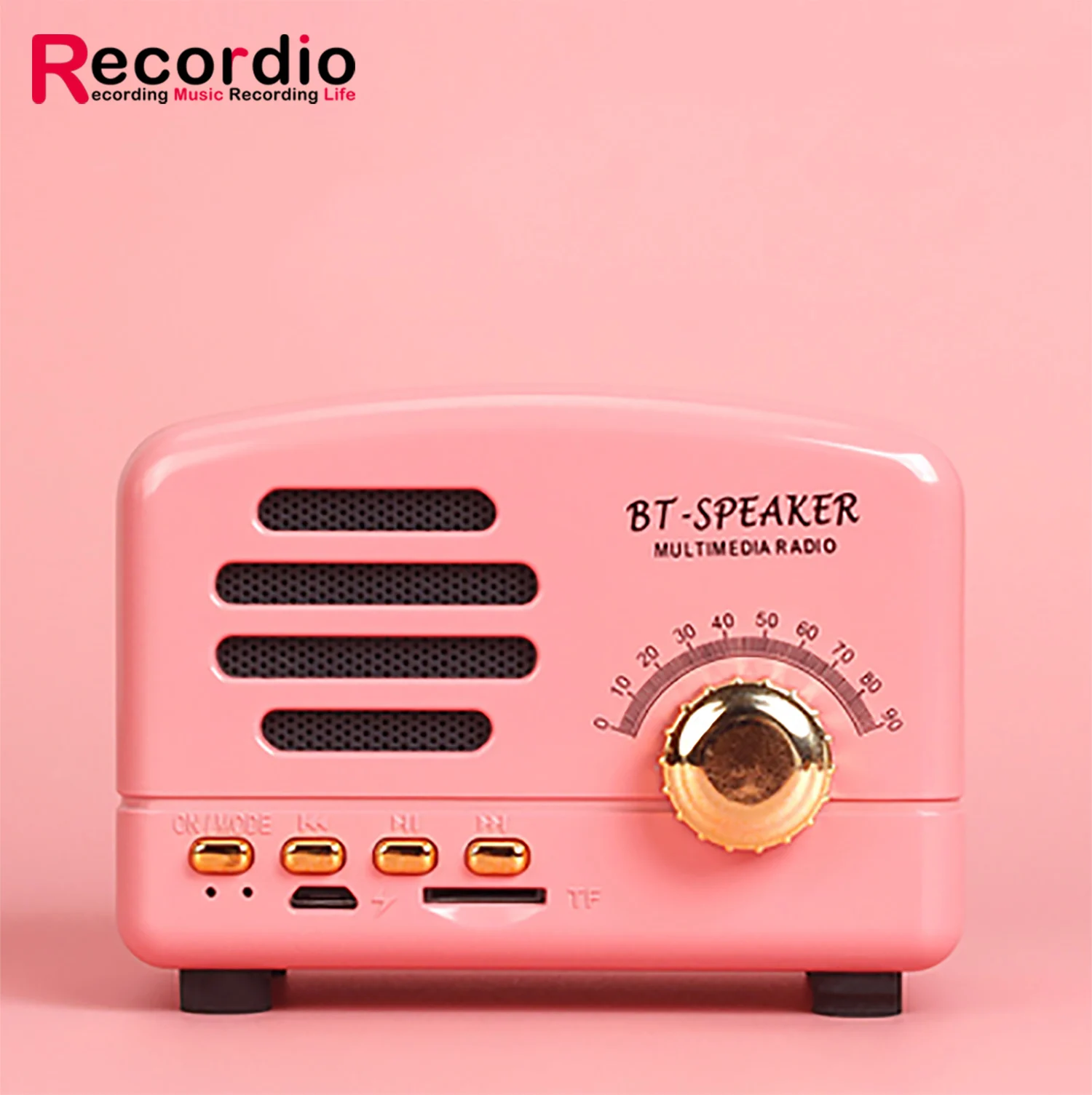 GAS-HM11 Bluetooth Audio Speaker, USB, Mini Outdoor Portátil U Disk, Cartão TF, Pequeno Rádio FM, Novo Design, Alta Qualidade