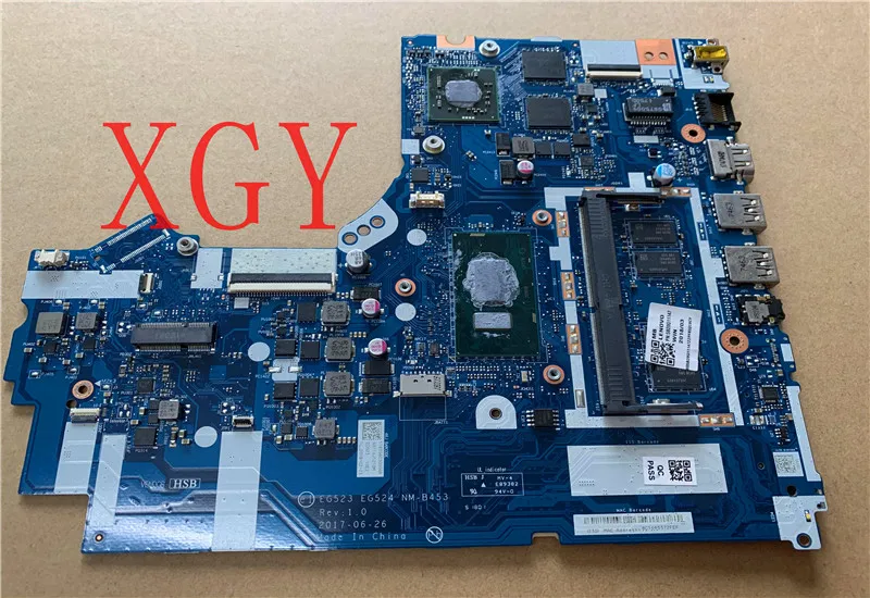 

Original FOR lenovo ideapad 320-15ikb laptop motherboard with SR3LA i5-8250U cpu 4gb ram ddr4 5b20q11147 NM-B453 100% test OK