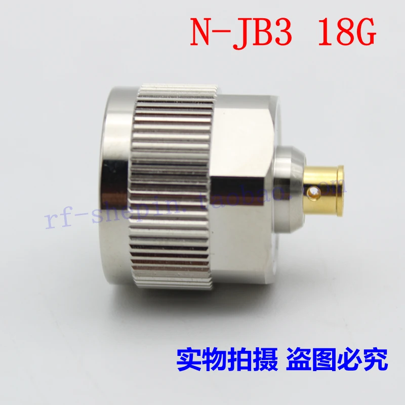 N-JB3 สูงความถี่ตัวเชื่อมต่อกึ่งSemi-RIGID CABLE RG141 402 18 GHzหัวทดสอบNหัวL16