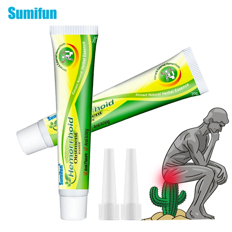 

Sumifun Hemorrhoids Ointment Anal Crack Internal External Piles Treatment Medicine Anal Fissure Analgesic Chinese Herbal Cream