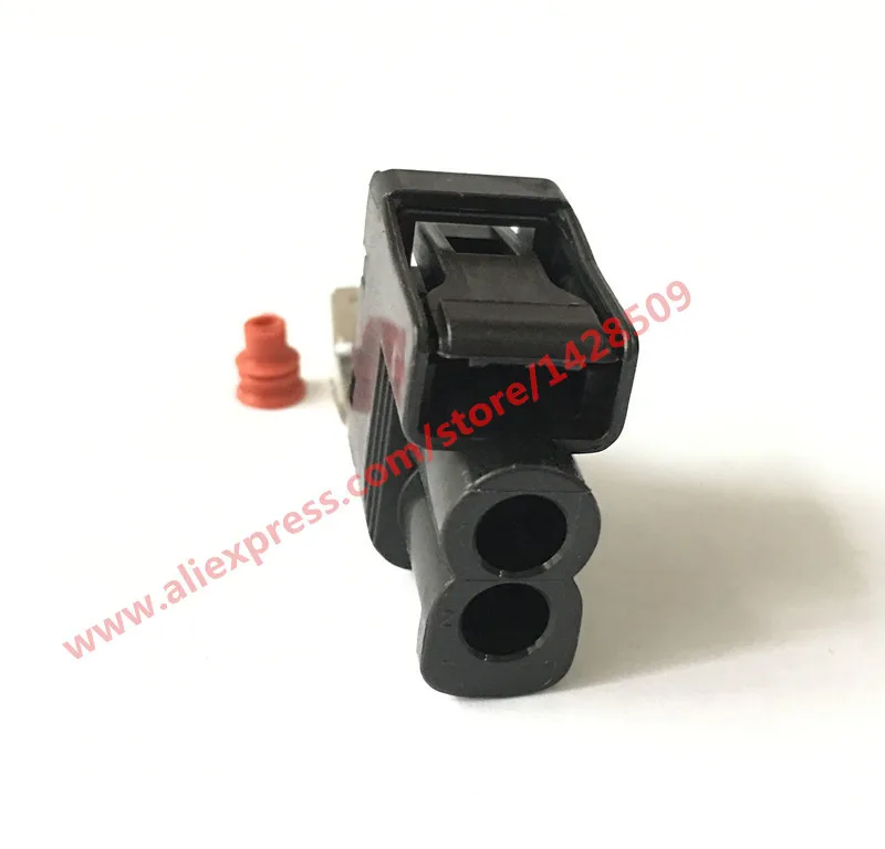 1 Set 2 Pin Female Injector Auto Connector 90980-11246 7283-8226-30 For Toyota 2JZ-GE Matrix Lexus SC300 Hyundai Mazda RX7 S6