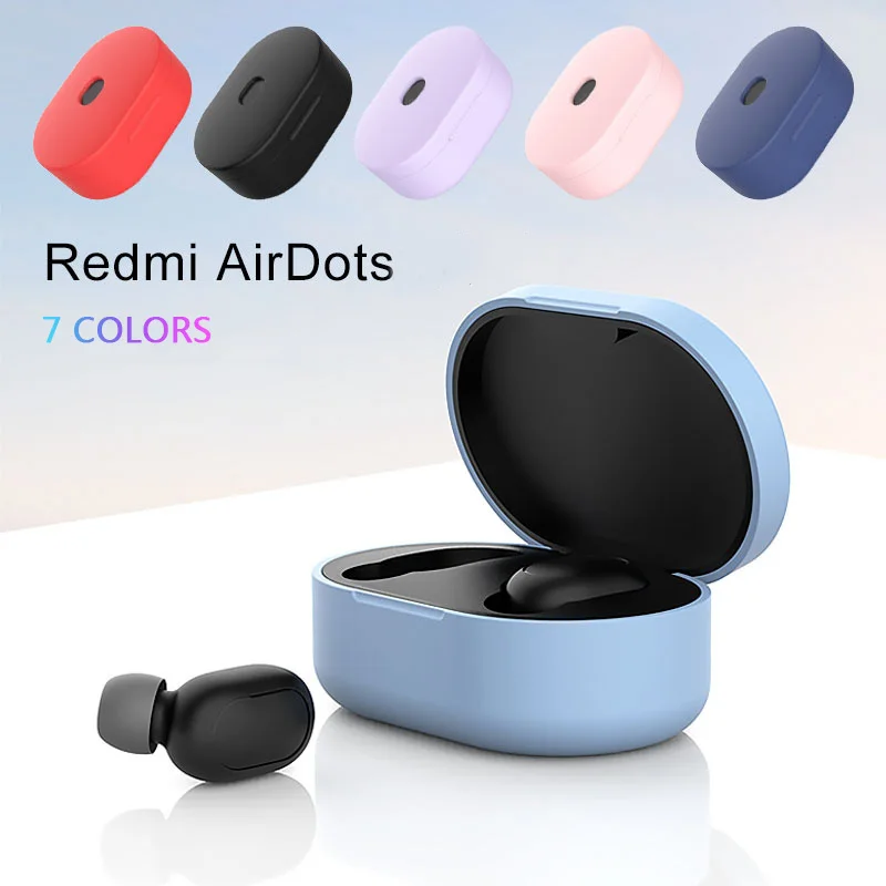 Impact Resistance For Redmi Airdots Earphone Case Weight 13g Earphone Accessories 64 42 30mm Earphone Protective Cover Soft