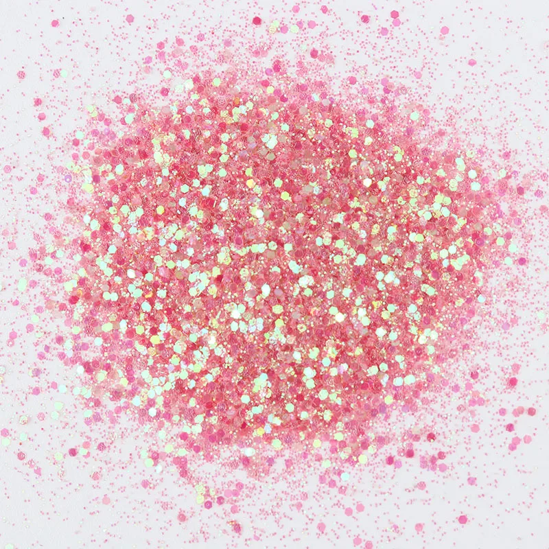 Mini Shining Nail Glitter Sequins Holographic Colorful Peony Pink Mix Series Flakes DIY Nails Glitter Nail Art Accessories10ml