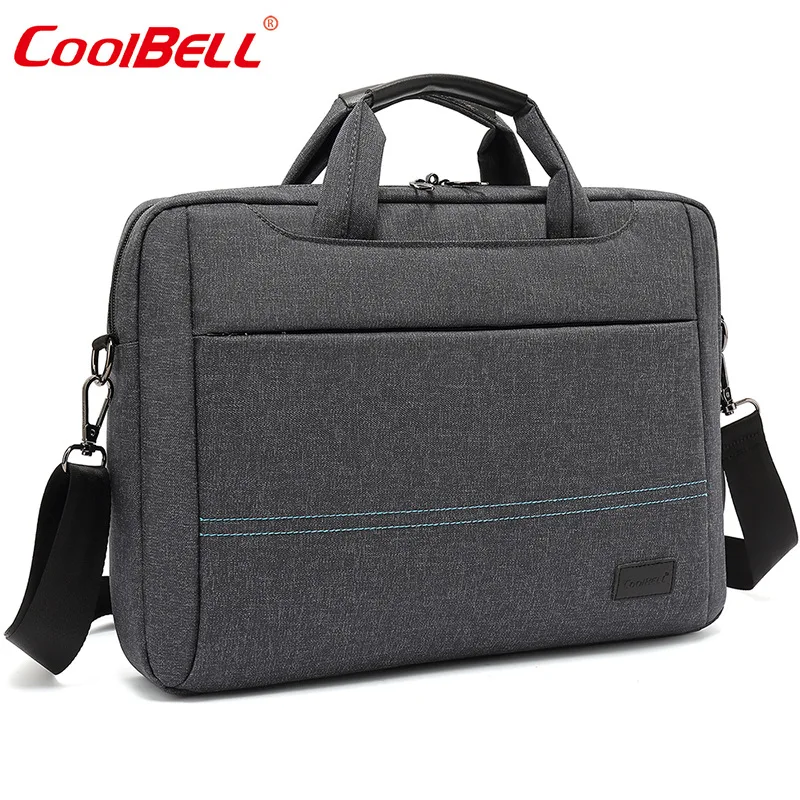 Shockproof Business Handbag for Women Men Waterproof Laptop Bag USB Charging Briefcase 15