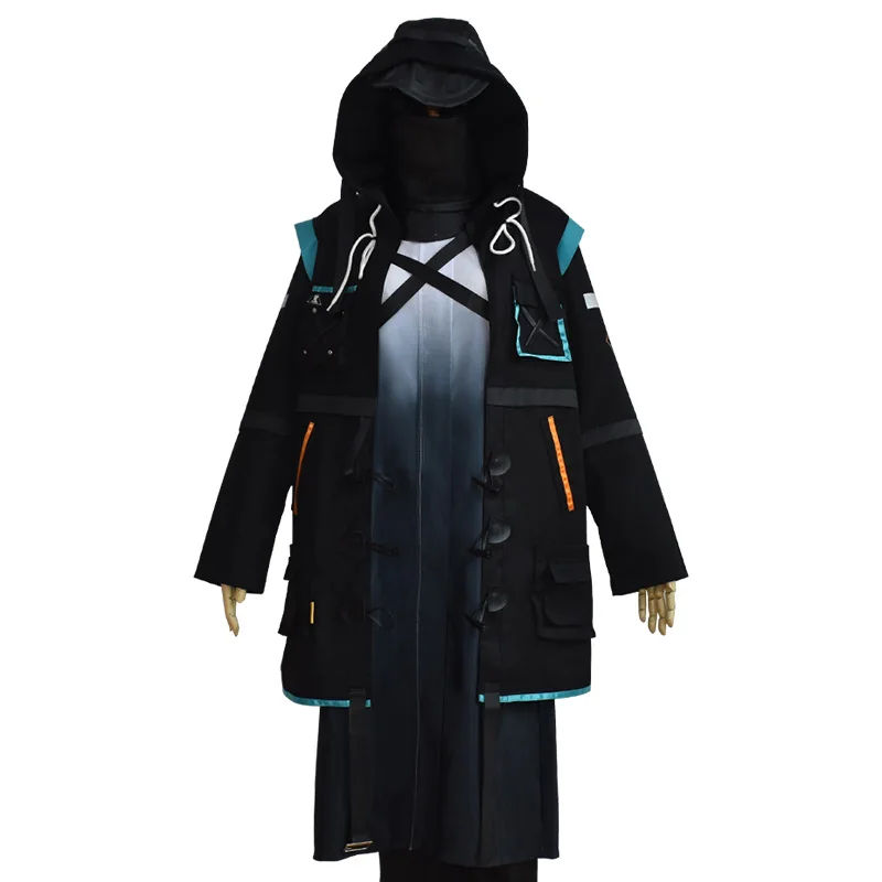 

Новая игра Arknights Doctor Ph. Д. Косплей Костюм Хэллоуин Комплект одежды подарочная маска очки