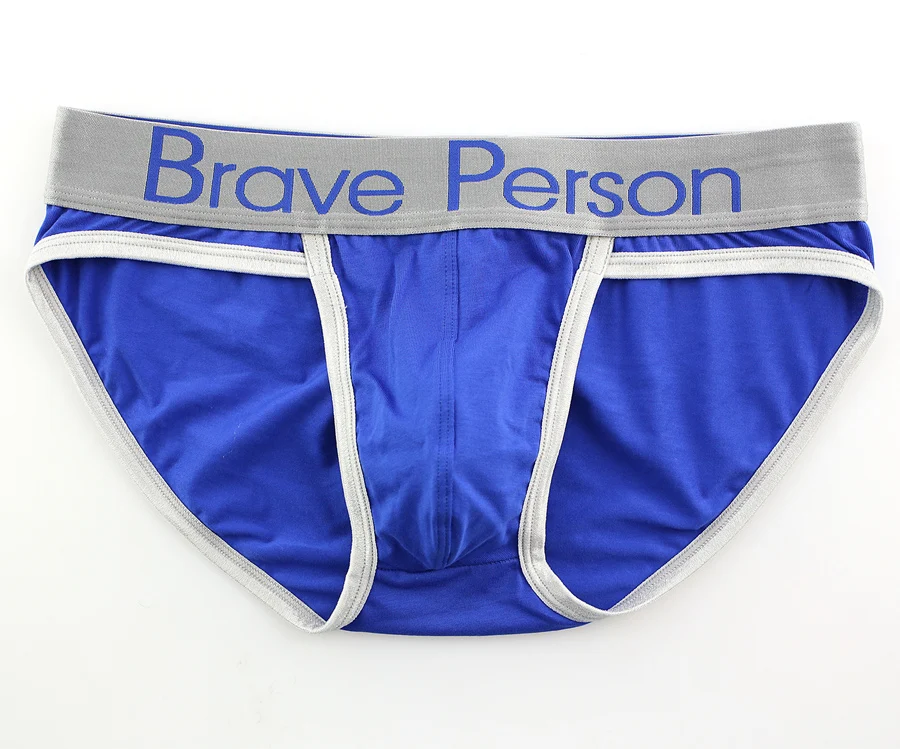 BRAVE PERSON Men\'s Briefs Cotton Underwear Underpants Sexy Briefs High Quality Comfortable Breathable Brief Panties for Men