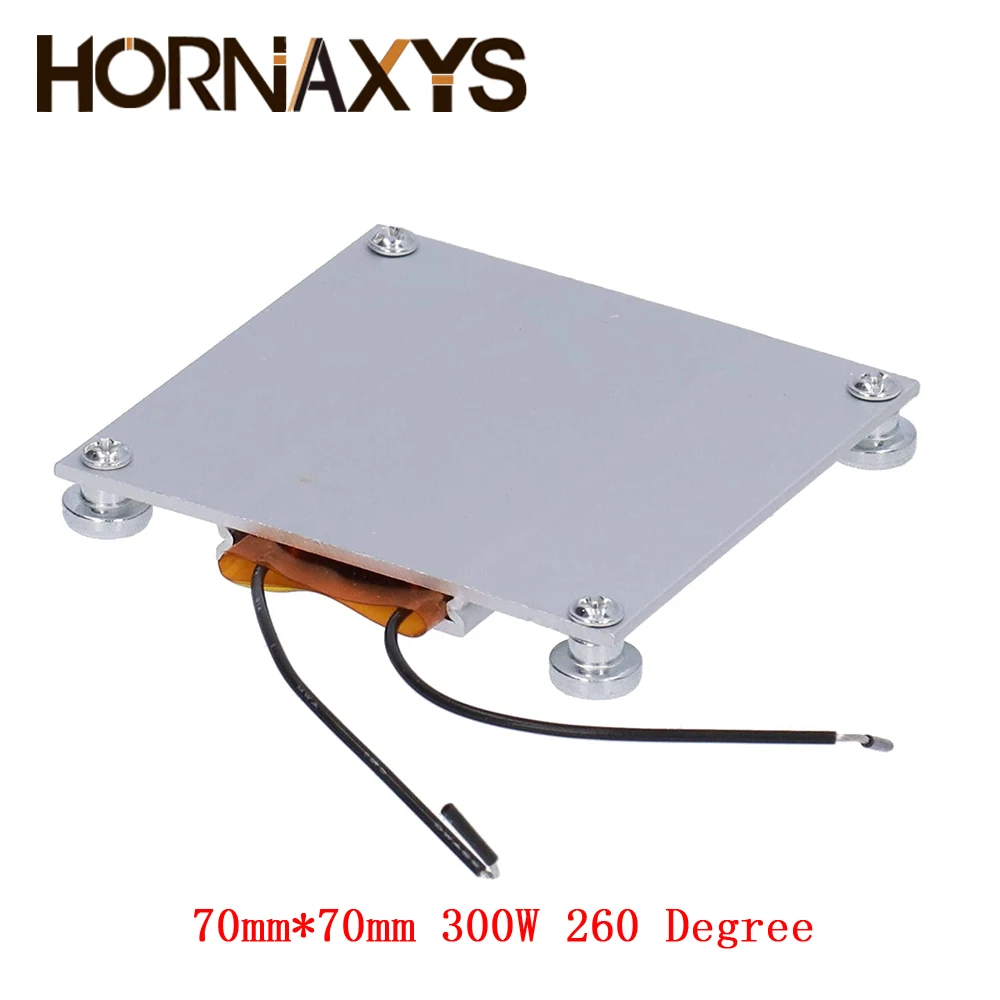 LED Lamp Remover 70*70mm BGA Demolition Chip Welding Soldering Station Aluminum PTC IP20 Heating Plate 300W 260 Degree