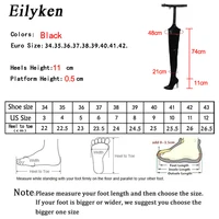 Eilyken Sexy Waist Buckle Strap Thin High Heels Women Boots Over The Knee Booties Pointed Toe Female Winter Shoes - Image 6