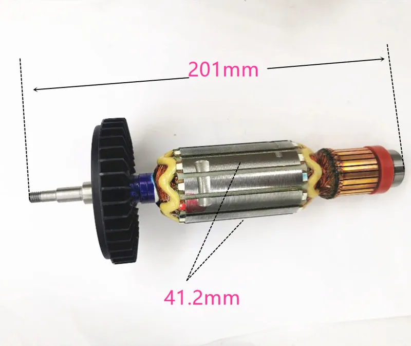 AC220-240V MAKITA 513568-2 Rotor Motor Armature for GA9010C GA7010C Rotor