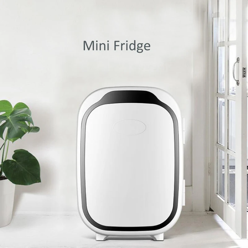 Auto 6LSmall Home Camp Freezer Makeup Mask Fridge Student Living Refrigerator Breast Milk Cold Storage Insulino Cooler Case