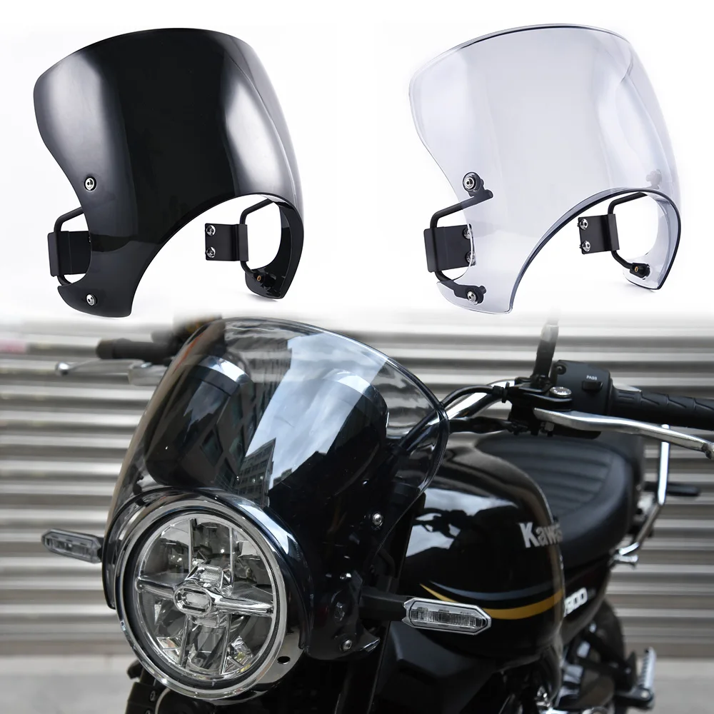 Z900 RS Cafe Race Windshield Windscreen Fairing Deflector for Kawasaki Z900RS Z 900 RS 900RS 2018 - 2023 2022 2021 2020 Z 900 RS