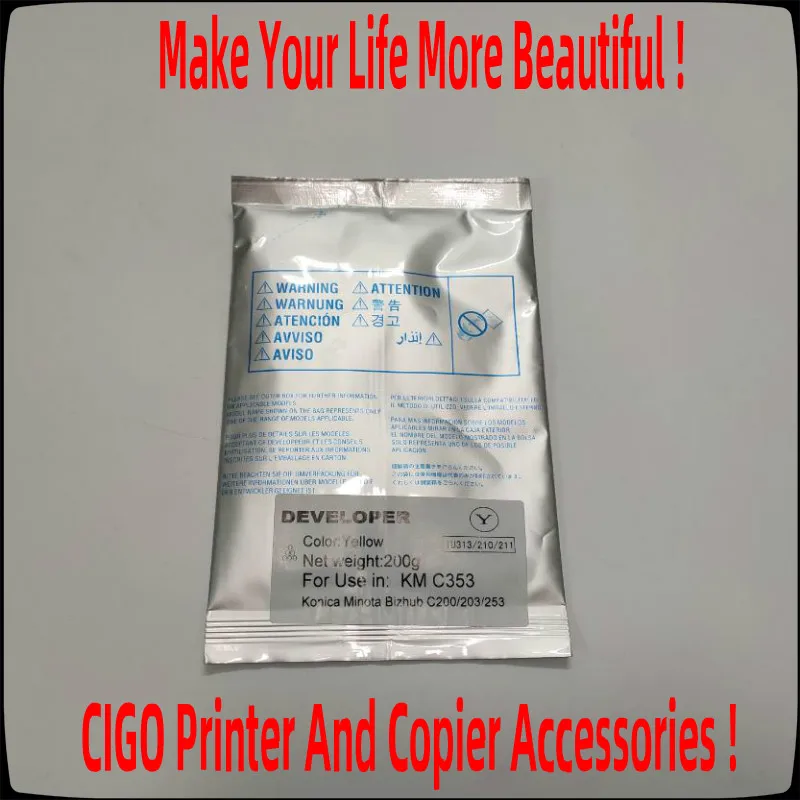 Developer Toner For Kyocera FS-C8525 FS-C8520 C8525 C8520 TASKalfa 255c 205c Printer,For Copystar CS205c CS255c Developer Powder