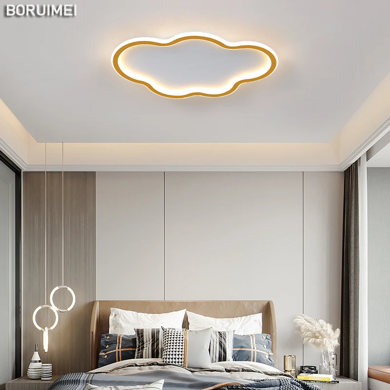 

Cloud Shape Led Ceiling Lights Home Lighting For Bedroom Living Dining Room Kid's Room Acrylic Black/White/Gold lamps AC90-260V