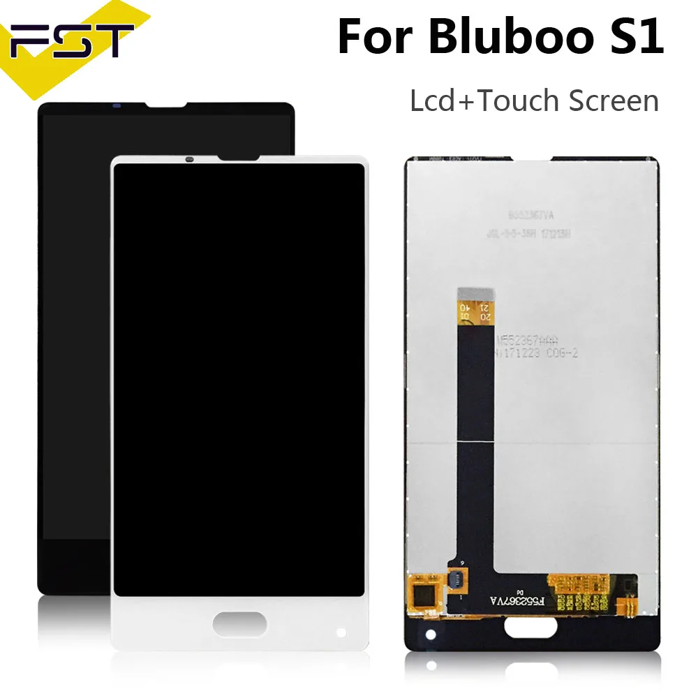 

For 5.5" inch Bluboo S1 LCD Display+Touch Screen LCD Digitizer Assembly Glass Panel Replacement+Free Tools