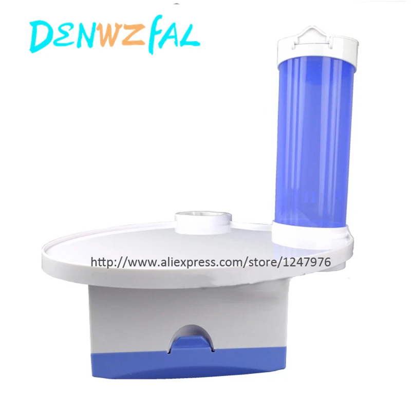 

Dental chair cup rack three in one storage table tissue box small tray additional tray cup holder cup bucket dental fittings