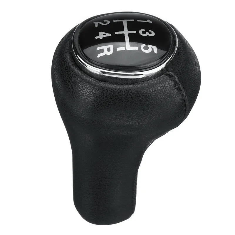 5-Speed Manual MT Car Gear Shift Knob for Ford Focus MK1 1998-2005 Spare Parts GearShifter Shifter Lever Stick Leather Pen POMO