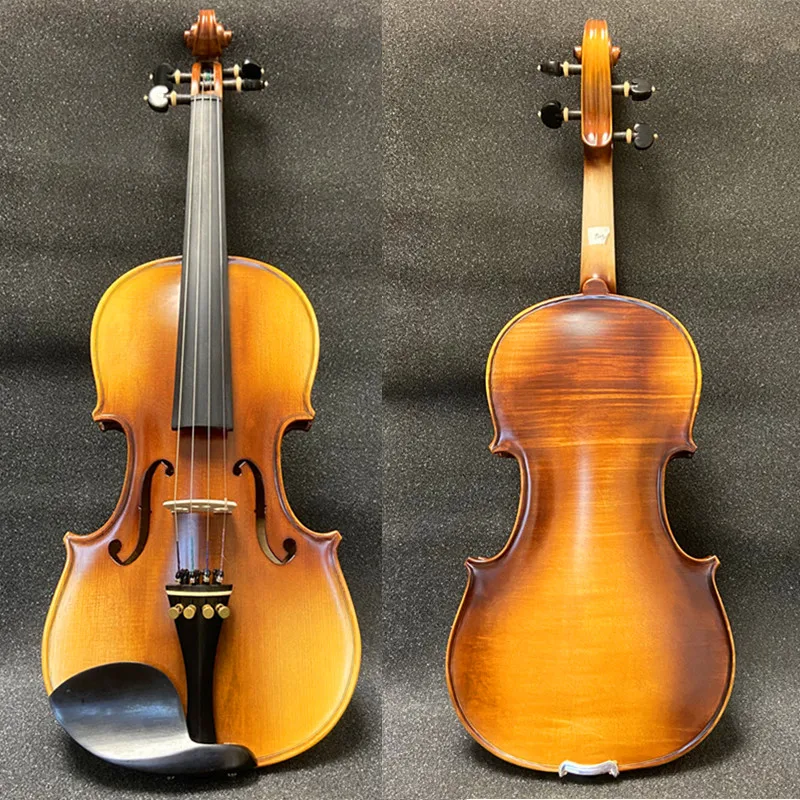 

Strad style SONG Maestro handcrafted 4/4 violin,carving ribs and neck,mellow and elegant sound