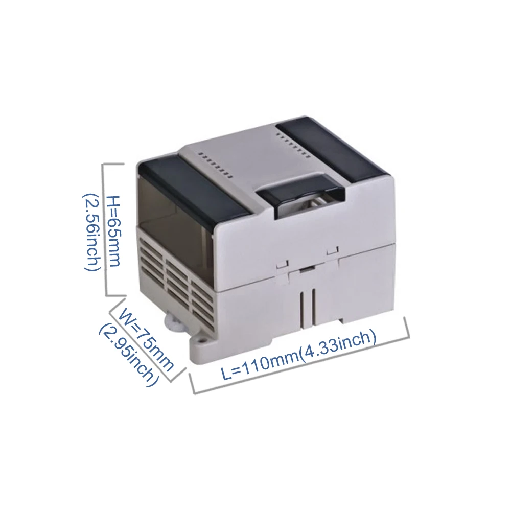 Din Rail Plastic Enclosure PLC Industrial Control Junction Box