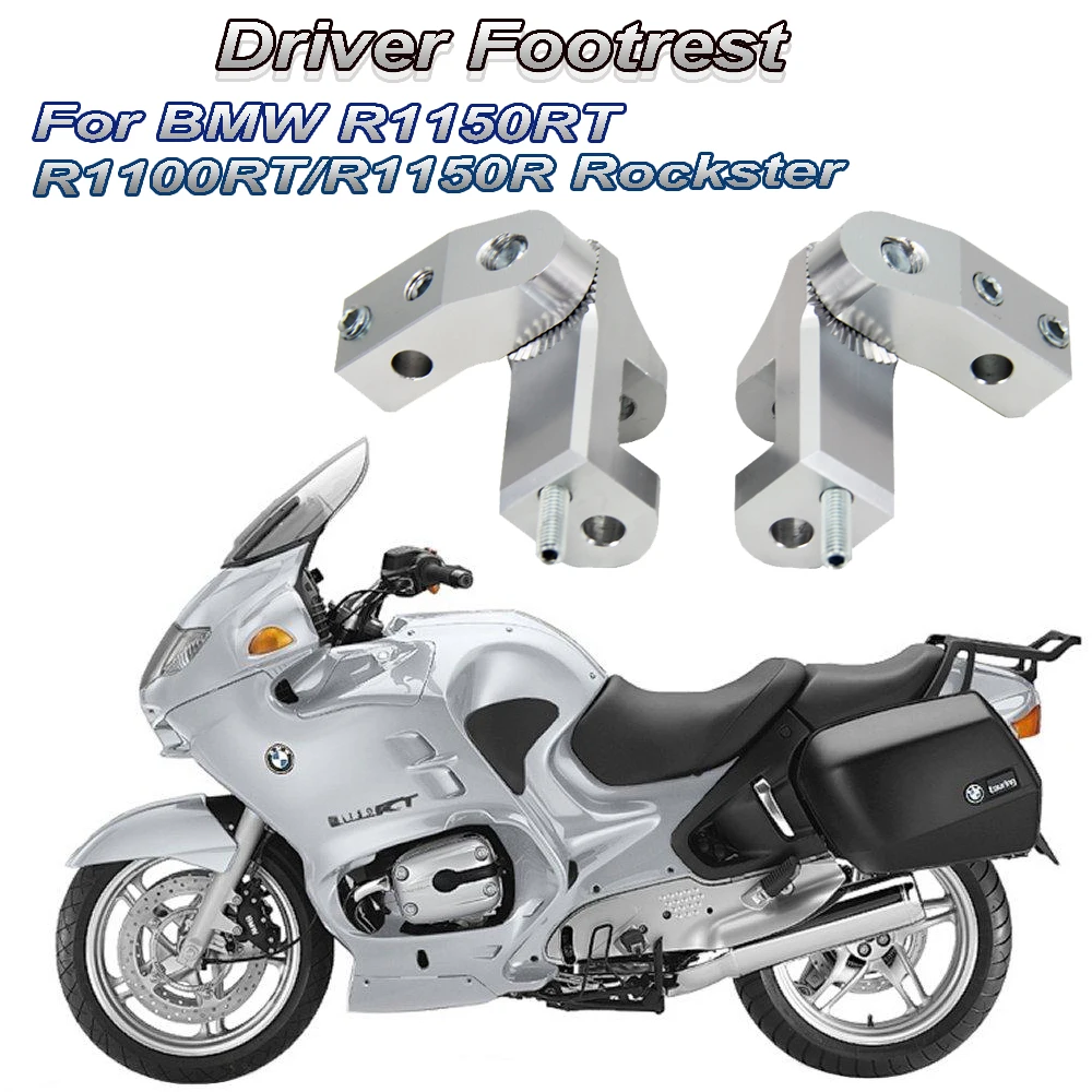 New Adjustable Driver Footrest Passenger Lowering Motorcycle For BMW R1150RT R1100RT R1150R Rockster R 1150 RT R 1100 RT