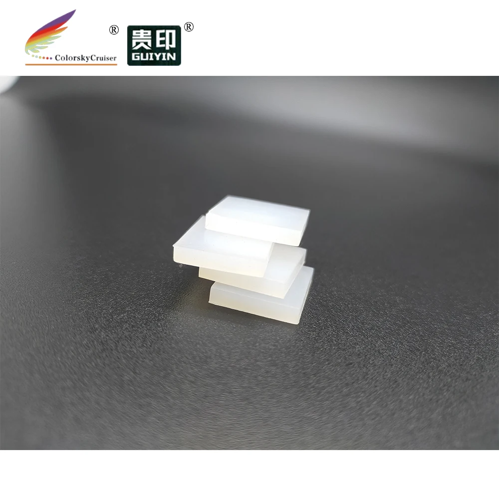 (clip-bk silicon) silicone rubber pad of sealing clip for HP black cartridges with printhead 16*18*3mm 0.93g/pc 100pc/lot