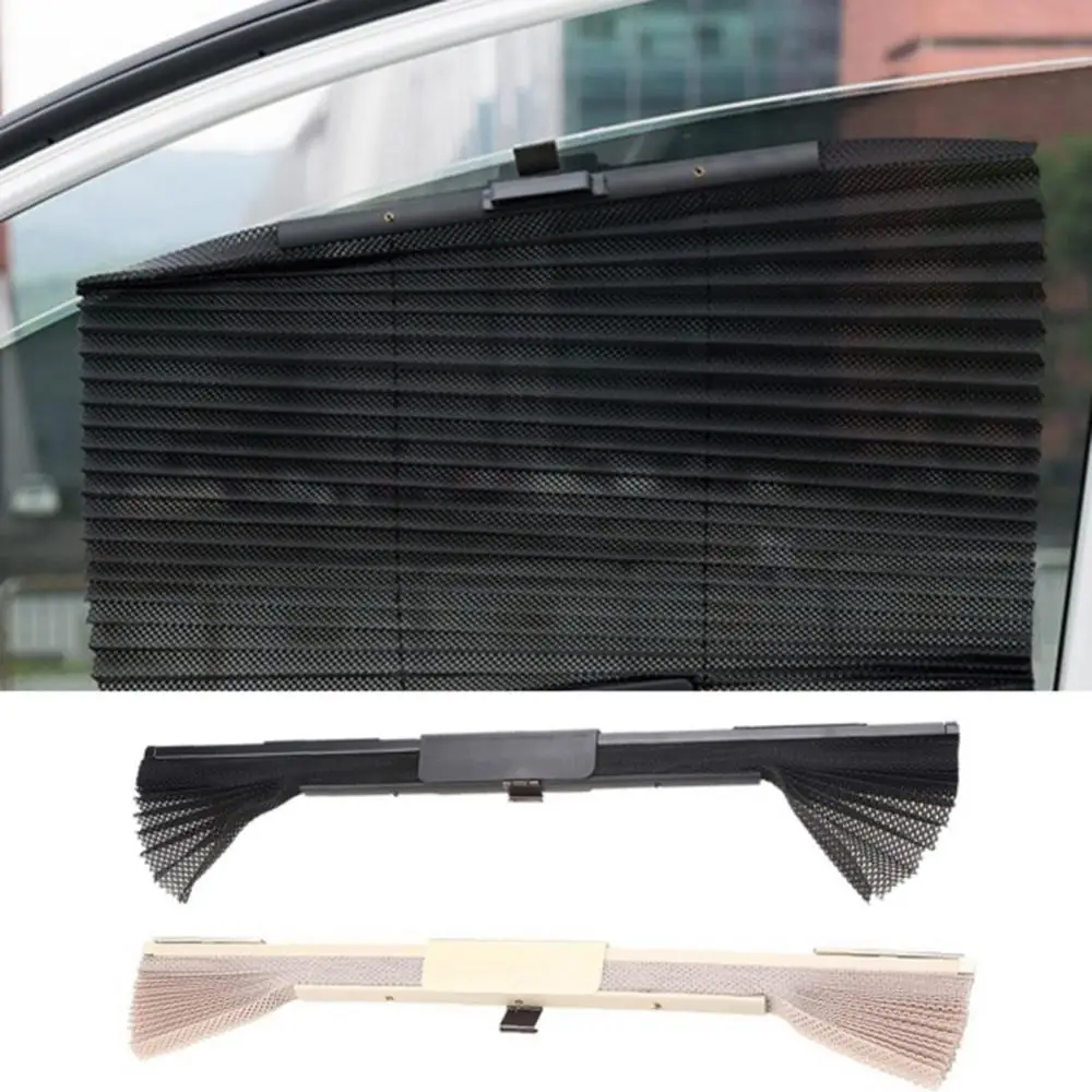 60%  Dropshipping!!Summer Car Automatic Retractable Side Window Curtain Sun Shield Blind Sunshade