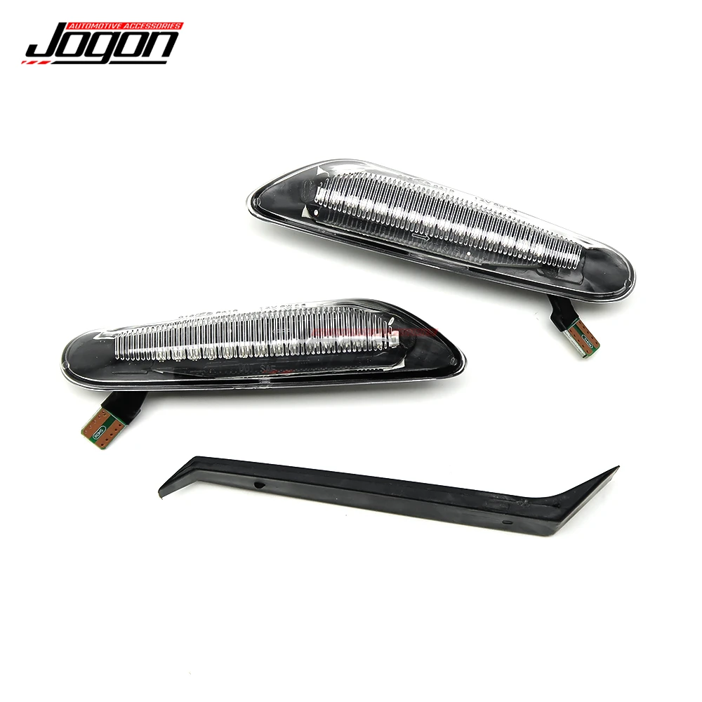 Indicador de advertencia de guardabarros lateral, indicador LED dinámico de luz de giro para BMW E81, E82, E87, E88, E90, E91, E92, E93, E60, E61, X1, E84, X3, E83