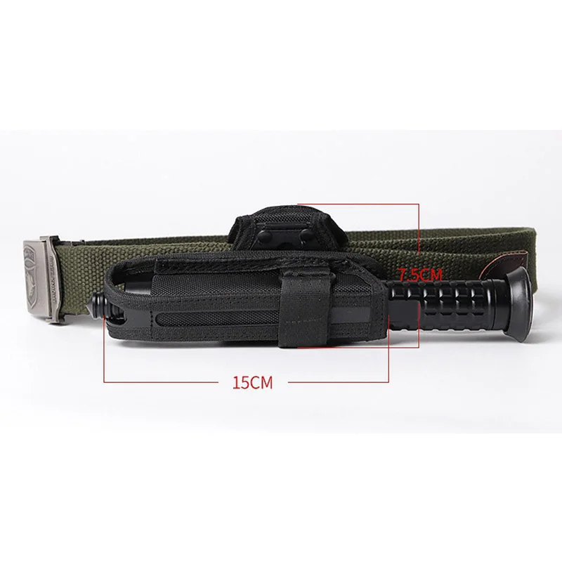 Universal Telescopic Baton Case Holster 360 Degree Rotation Extensible Baton Holder Self Defense Safety Survival Kit