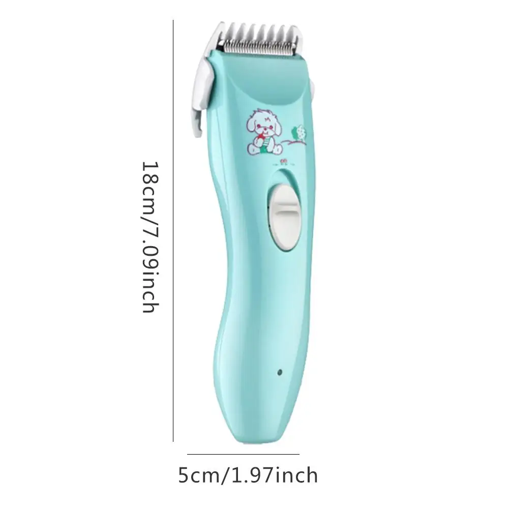 Baby Hair Clippers Silent Kids Hair Trimmers Chargeable Waterproof Professional Cordless Hair Clipper For Babies Children