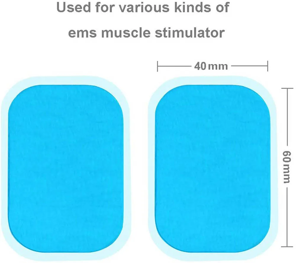14PCS EMS Abs Replacement Pads Hydrogel Sticker Massage Cushion Muscle Stimulator Abs Toner Accessories Gel Sheets view 2