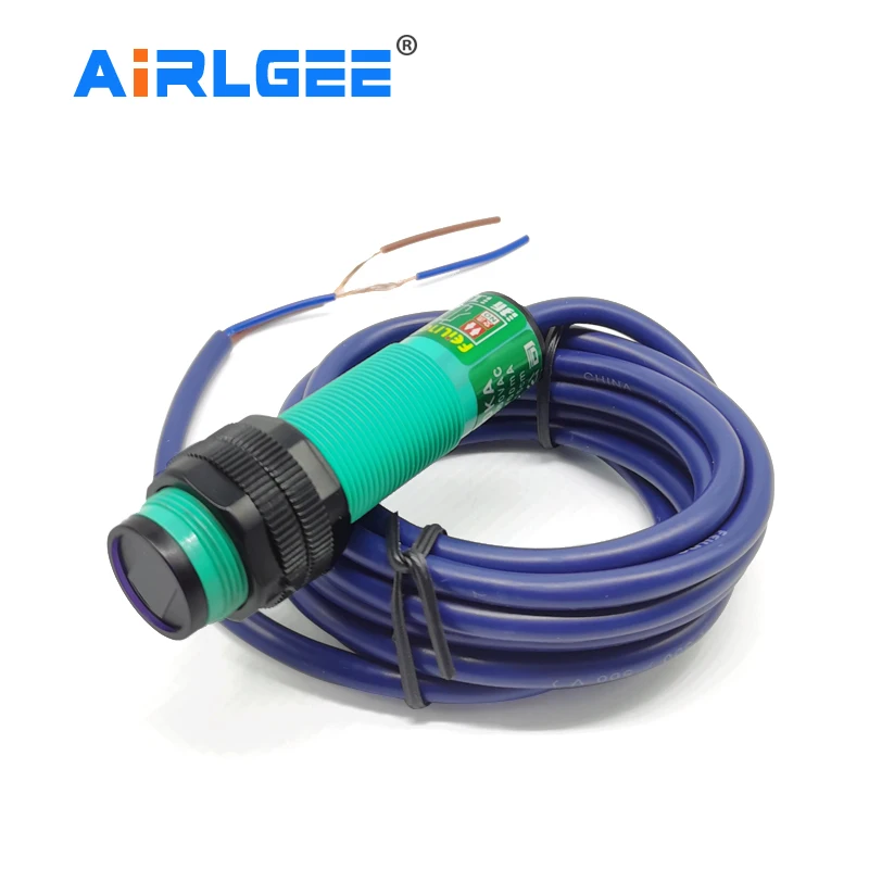 E18-DS10KA 10mm Detect Inductive Proximity Sensor Switch Scattered Reflection Type 2 Wire NO AC90-250V Sensor