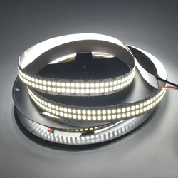 SMD 2835 led strip tape light 12V 24V SMD2025 624 480leds/M IP20 Warm White cool white Flexible rope stripe 2400leds 5m/roll