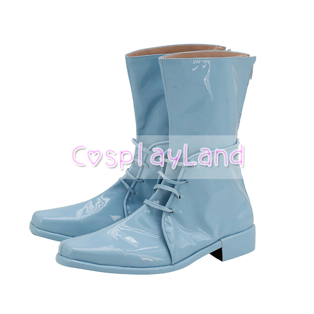 Botas de cuero para disfraz de JoJo's Bizarre Adventure, zapatos de cosplay, accesorios personalizados para fiesta de Halloween