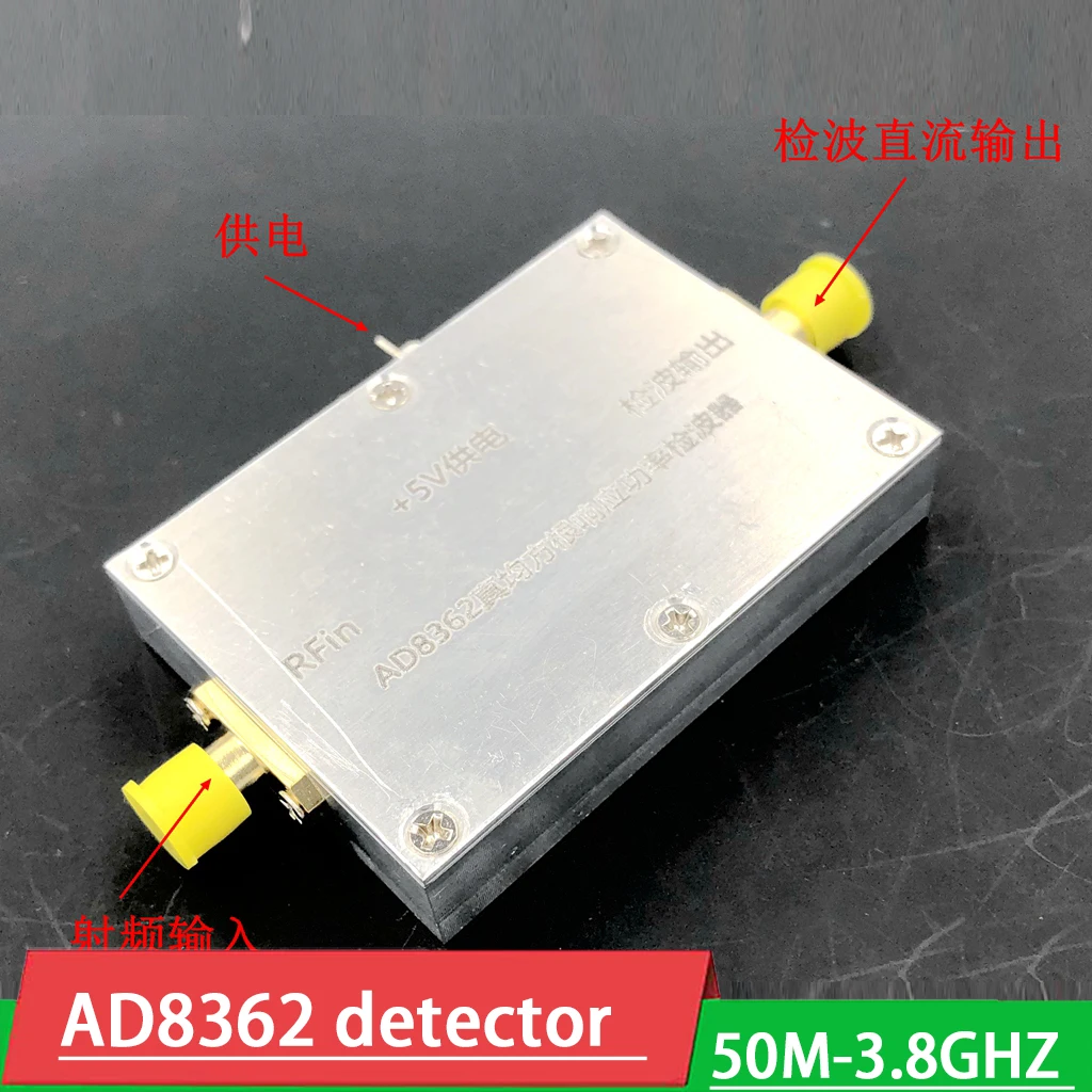 

AD8362-50M-3.8GHZ true rms-responding power detector FOR RF Power amplifier Transmitter signal HAM radio