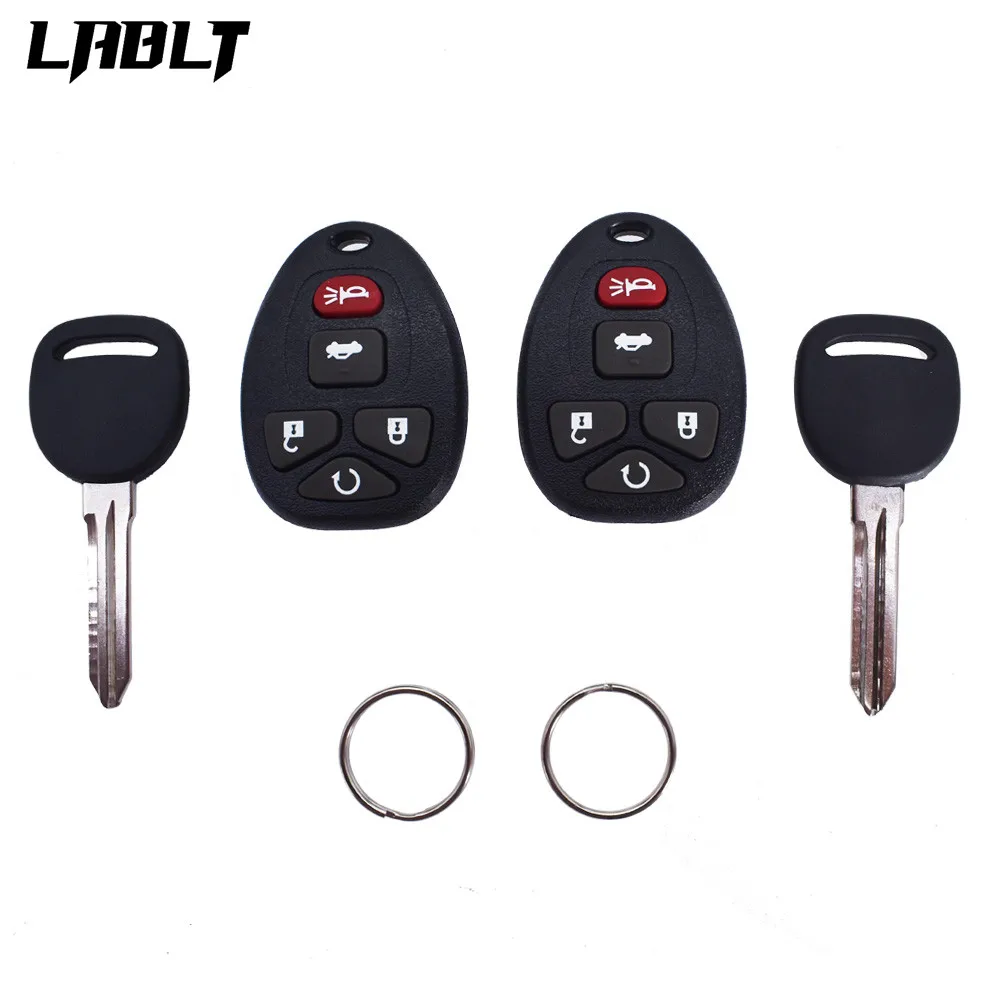 

For 2008-2012 Chevrolet Pontiac Buick Saturn 2 Pcs Car remote keys 22733524