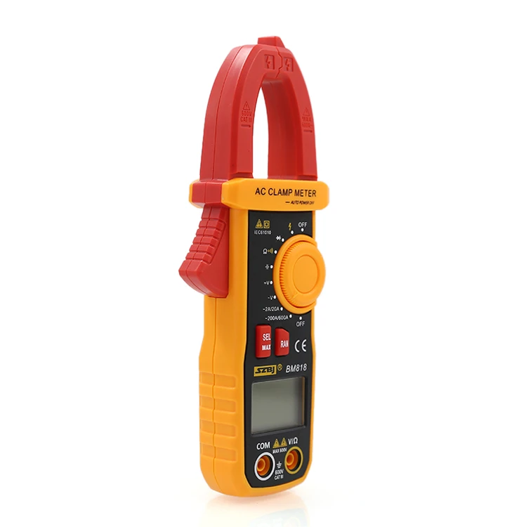 BM818 BM819 Ammeter ACV/DCV ACA Auto Range Measurement of large capacitance NCV Amperometric Digital clamp meter Voltmeter