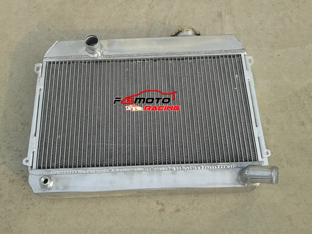 Aluminum Radiator + Fan Racing For Datsun 510 521 620 Pickup 1.6 L4 1968-1973 69 70 71 72 73