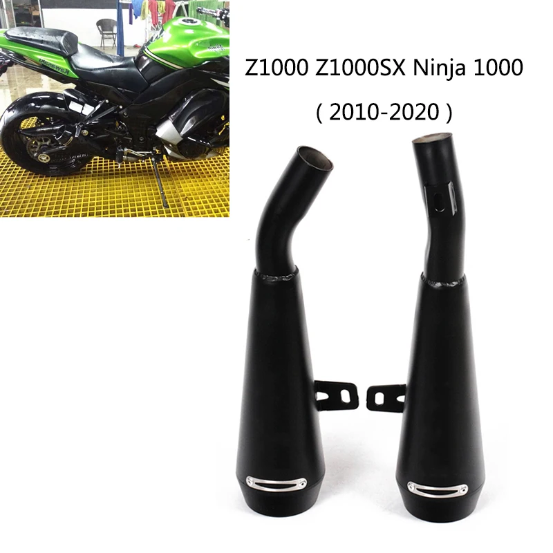 For Kawasaki Z1000 Ninja1000 Z1000SX 2010-2020 Motorcycle Exhaust Pipe Left Right Muffler Slip On Original Catalyst No DB Killer