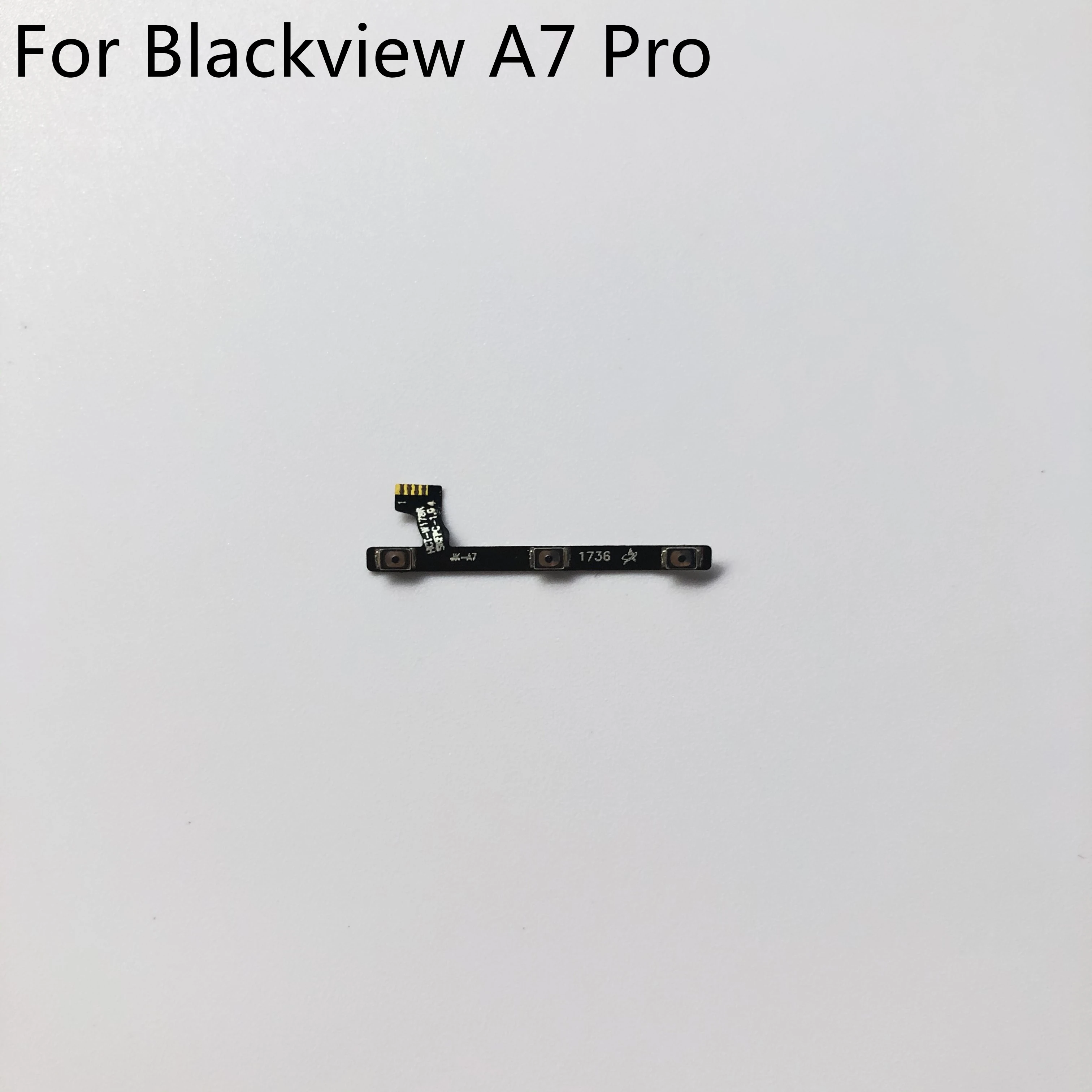 Original Power On Off Button+Volume Key Flex Cable FPC For Blackview A7 Pro MTK6737 Quad Core 5.0