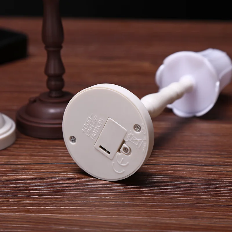 Vintage Mini Book Light Small Retro Table Reading Lamp Portable Battery Stand LED Bedside Bedroom Night Writing Camping Lantern