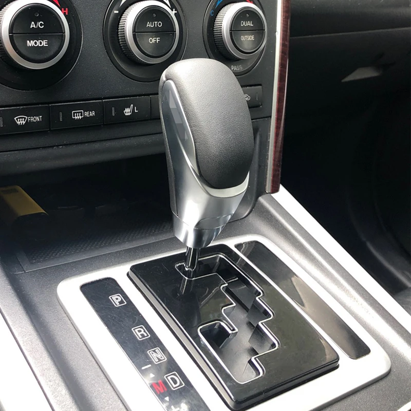 Carro transmissão automática engrenagem Shift Handle, Leather Shift Lever, Mazda 3 5 8 MX5 CX5 CX7 CX9, Novo
