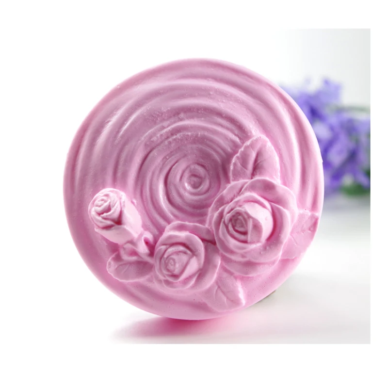 Rose Flower 3D Handmade DIY formy silikonowe mydło formy rzemiosło żywiczne kremówka formy do dekoracji wypieków robienie mydła narzędzia