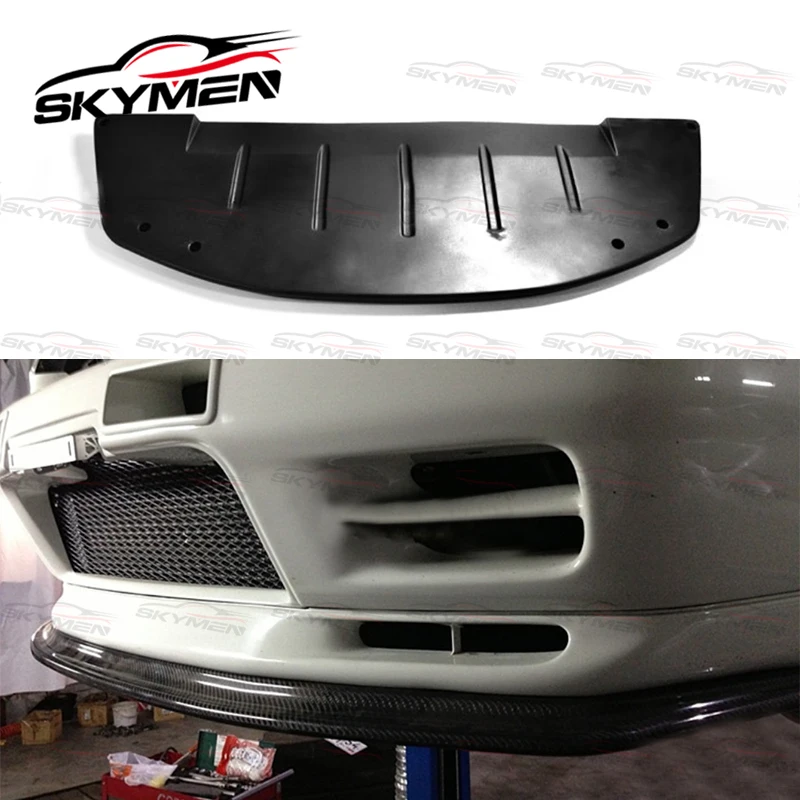 AB-Flug Style Carbon Fiber Front Lip Fiberglass Bumper Diffuser Splitter For Nissan Skyline R32 GTR Standard Front Bumper Only