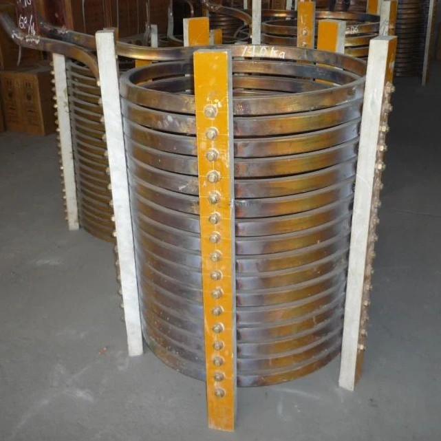 Copper Coil Inductor For 250kg, 500kg, 1000kg Iron Melting Medium Frequency Induction Furnace