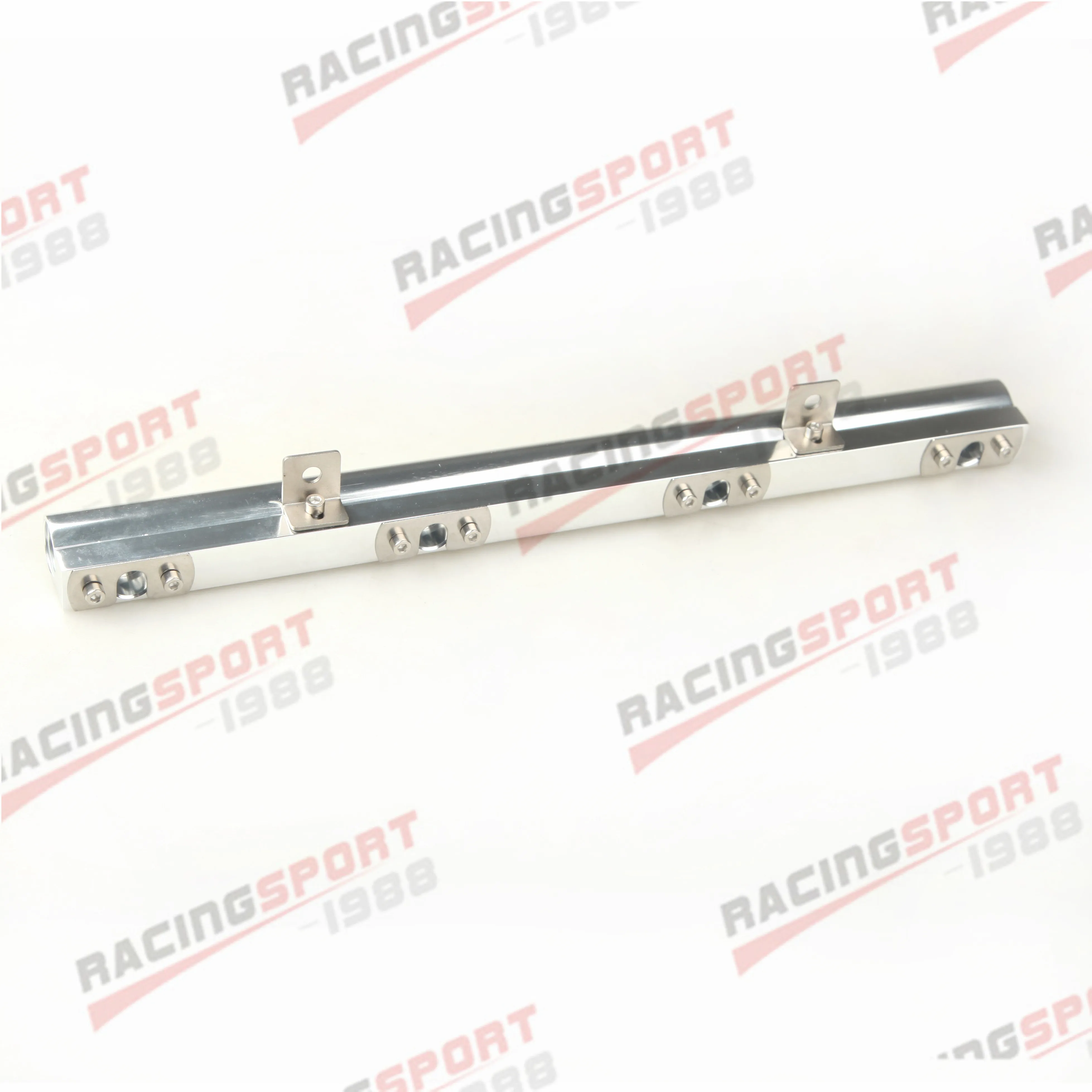 

Aluminum High Flow Injector Fuel Rail For Volvo 240, 740, 940 Silver/Blue