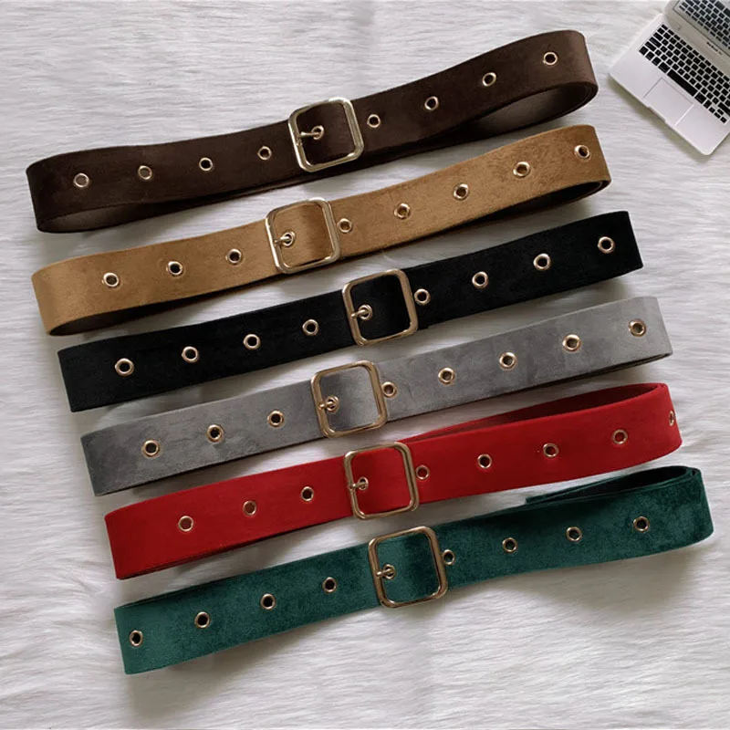 

Women Belt Stretch Wide Waist Belts Metal Buckle Leather Strap Female Apparel Accessories Dress Waist winter