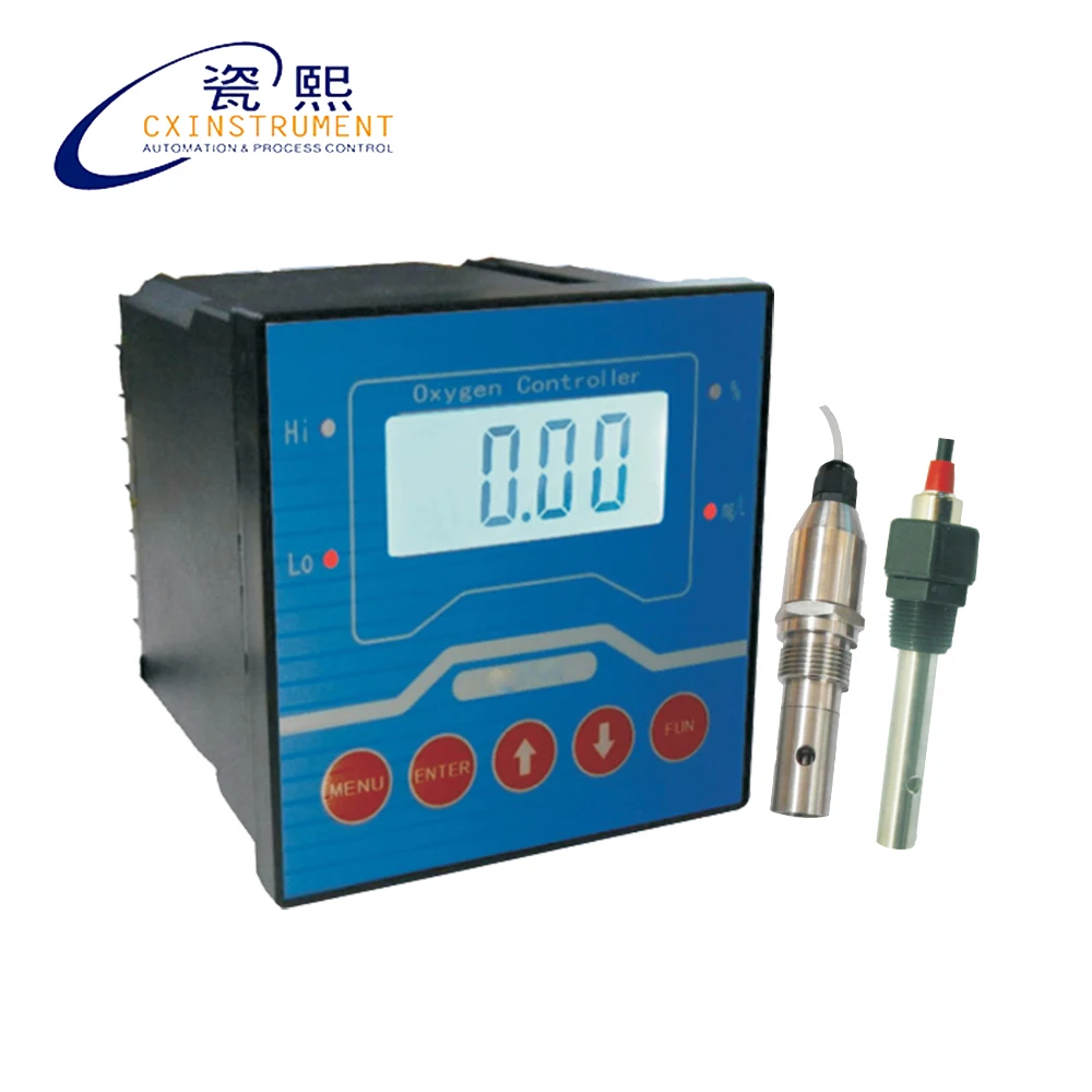 The ph test meter with sewage ph sensor and 4~20mA Output RS485 communication LCD Display Digital pH Meter